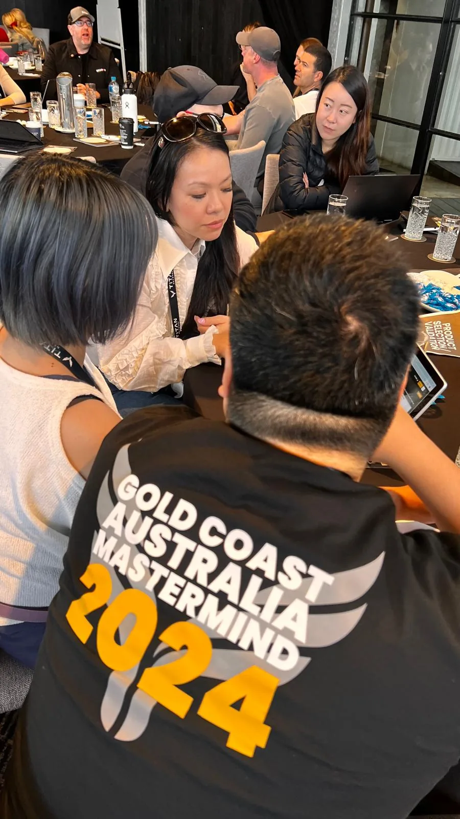 Titan members on the Gold Coast