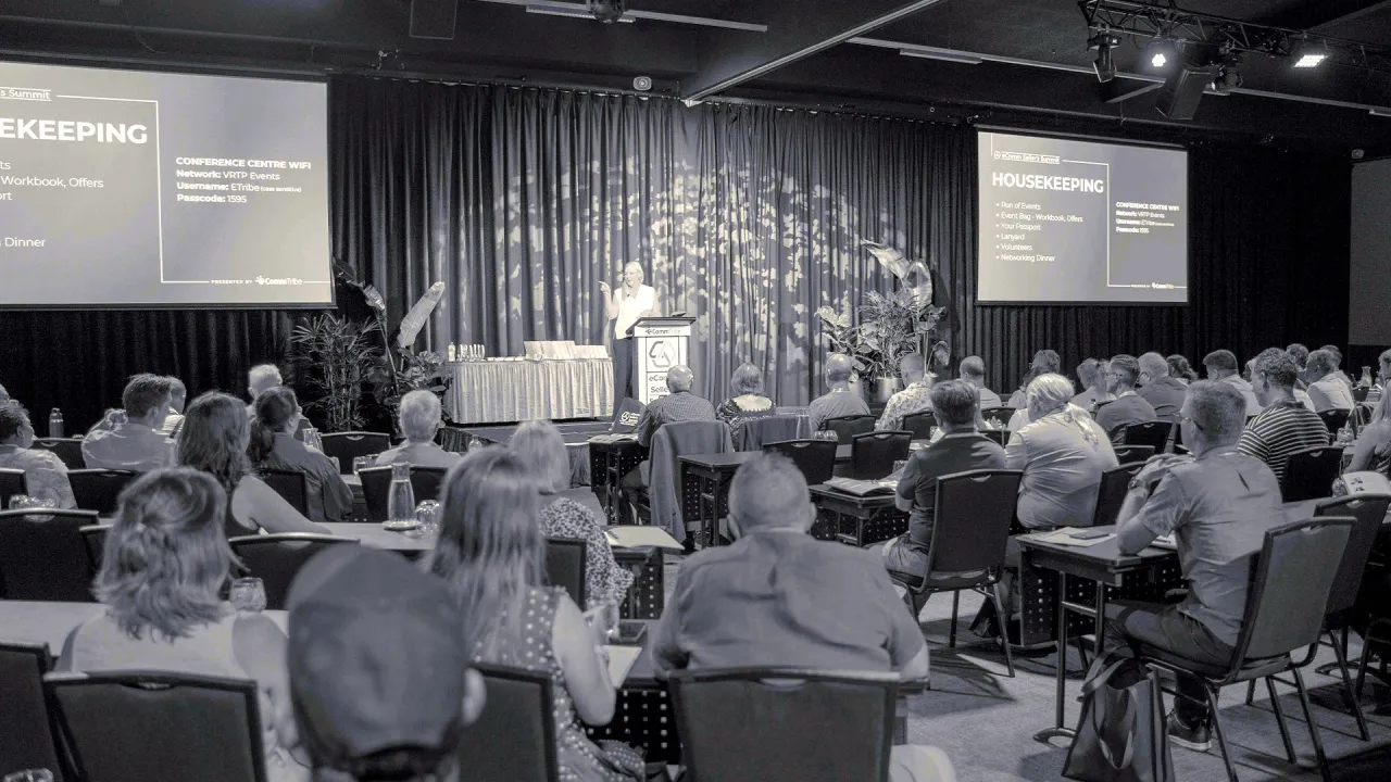 The eComm Sellers Summit, the Genesis community in the room