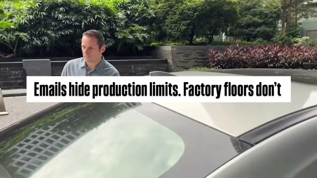 China Magic members on a factory floor seeing production first-hand