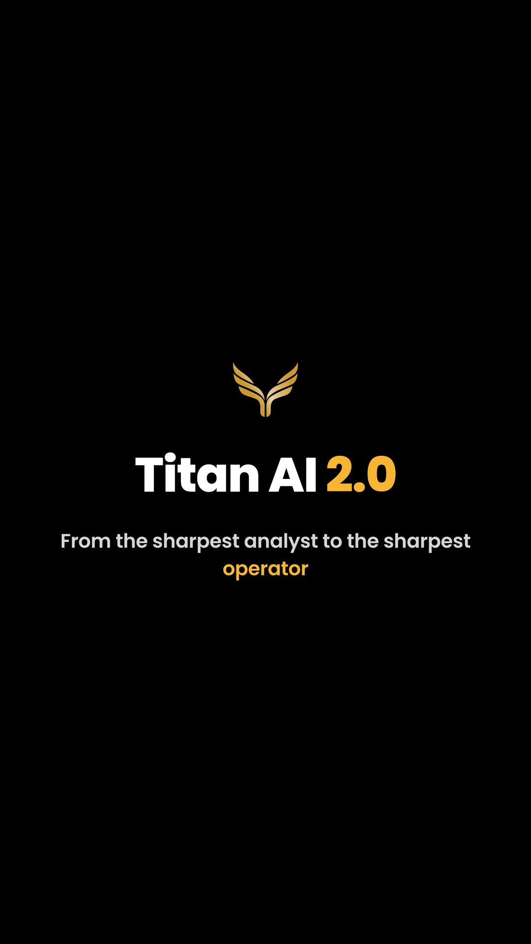 Titan AI 2.0 product demo: from the sharpest analyst to the sharpest operator